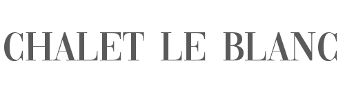 Chalet le Blanc logo